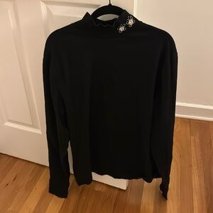 Butterfly turtle neck